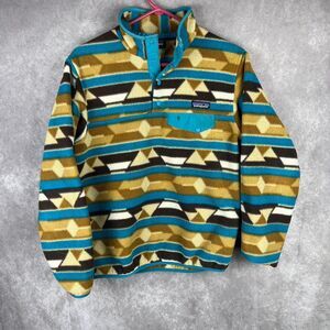 Patagonia Synchilla Aztec Pattern Women's Snap-T Fleece